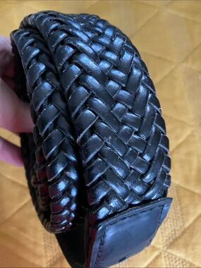 Dickies black braided belt